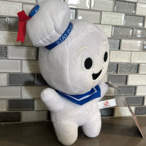 GHOSTBUSTERS Stay Puft Marshmallow Man Plush Doll Figure / 9โ / BRAND NEW - Picture 4 of 12